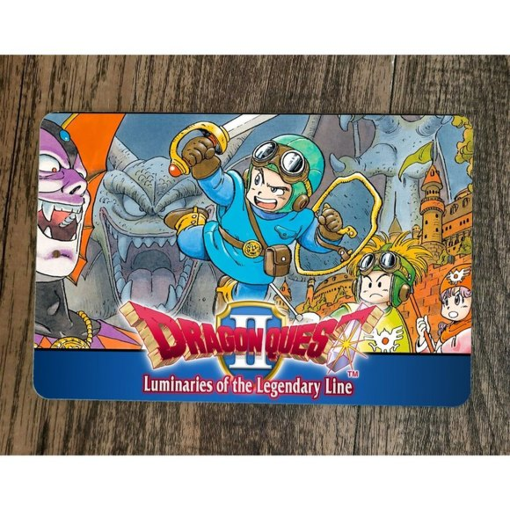 Dragon Quest 2 II 8x12 Metal Wall‎ Sign Video Game Poster